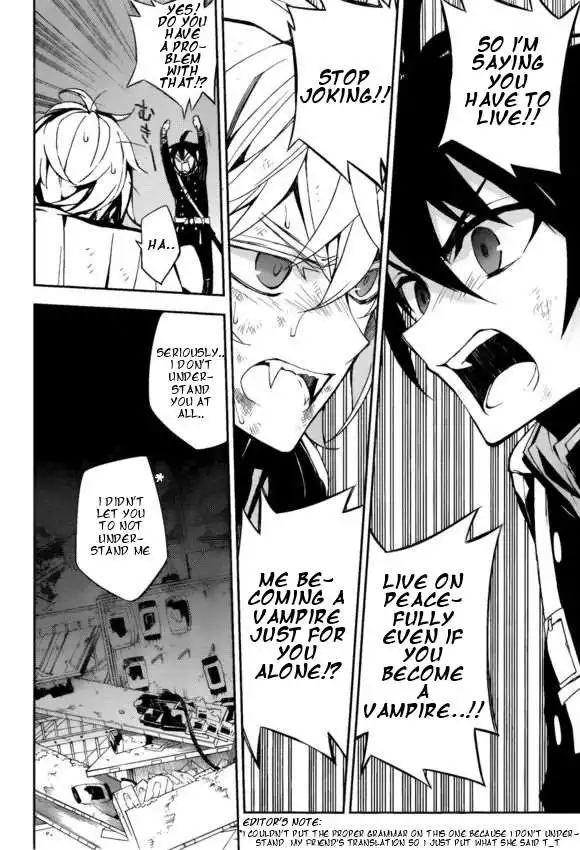 Owari no Seraph Chapter 35.1 36